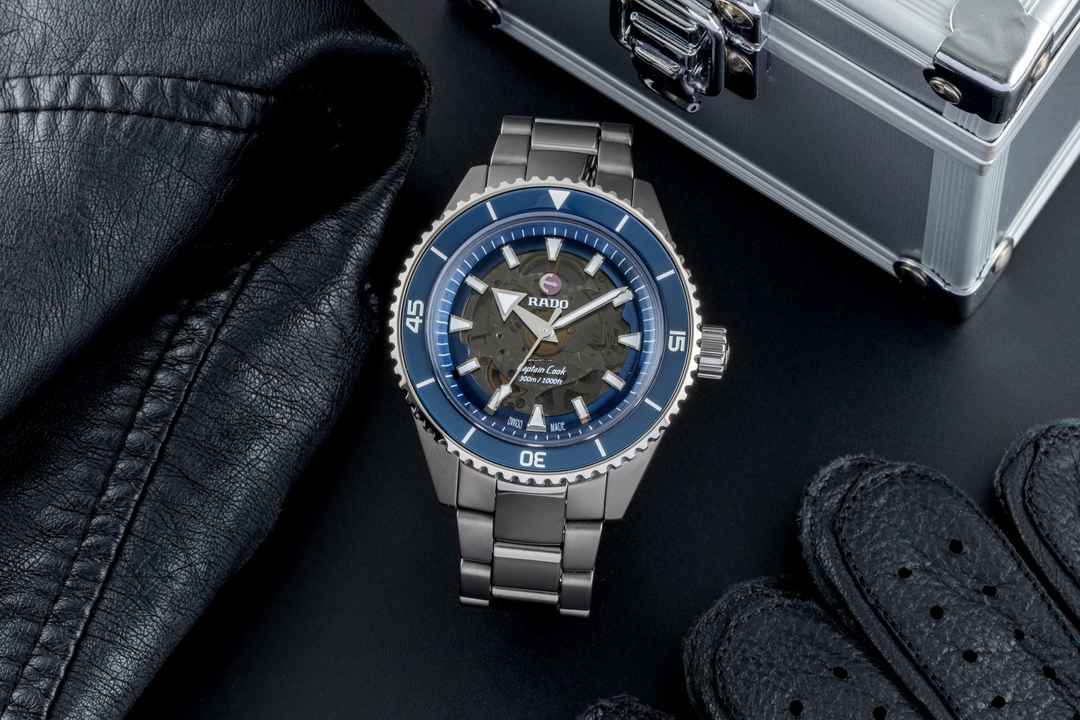  Rado Captain Cook High-Tech Keramik / Titan Automatik Ref. 01.734.6128.3.020 B&P 