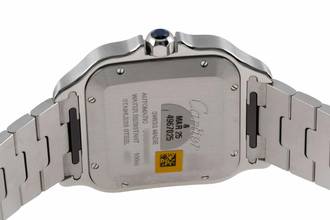 Thumbnail von Cartier Santos De Cartier Blue Stahl Automatik Herrenuhr Ref. WSSA0047 B&P 2023