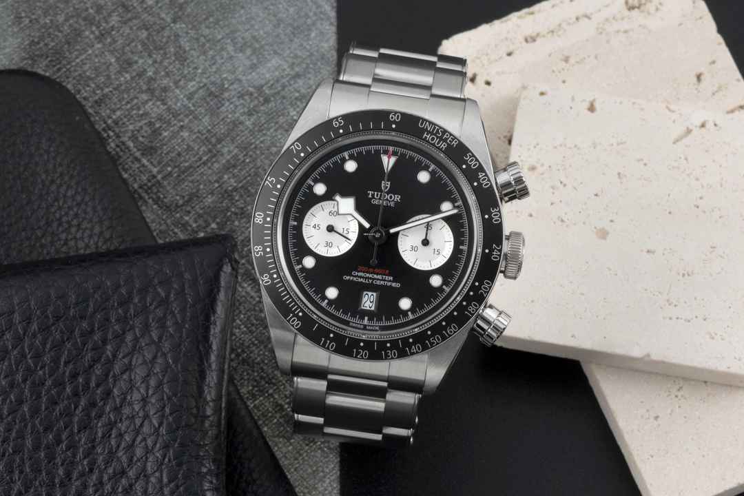  Tudor Black Bay Chrono Stahl Automatik Ref. 79360N-0001 B&P 2023 