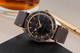 Thumbnail von Omega Seamaster 300 Bonze Gold Automatik Ref. 234.92.41.21.10.001