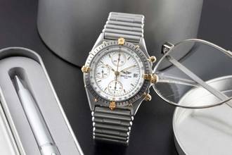 Thumbnail von Breitling Chronomat Chronograph Edelstahl Automatik Ref. 81950 Klassiker
