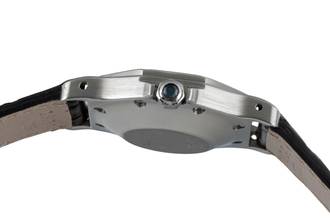 Thumbnail von Cartier Santos Ronde GM Octagon Automatik Edelstahl Herrenuhr Medium Ref. 2965