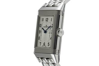 Thumbnail von Jaeger-LeCoultre Reverso Lady Stahl Handaufzug Damenuhr Ref. Q2608140 B&P 2022