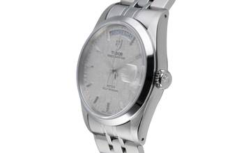Thumbnail von Tudor Prince Date Day Linen Dial Edelstahl Automatik Herren Ref. 76200
