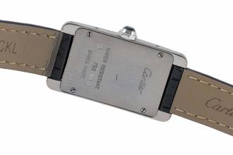 Thumbnail von Cartier Tank Américaine 18k (0,750) Weissgold Quarz Damenuhr Ref. W2601956 2489