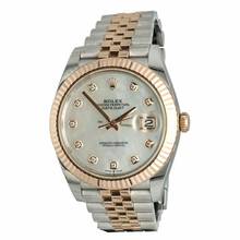Thumbnail von Rolex Datejust 41 Jubilee 126331 Everose Gold Steel Diamond