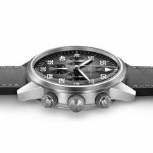 Thumbnail von Maurice de Mauriac Chrono Modern Stahl “Big Date” Smaragd Grün optional in schwarz