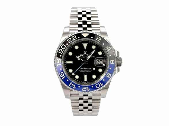 Rolex GMT-Master II Edelstahl Ref. 126710BLNR 
