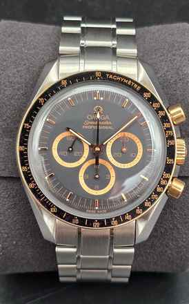 Omega Speedmaster Apollo 15 3366.51.00 35th Anniversary Scott Worden Irwin Very Good Box No Papers 2006 