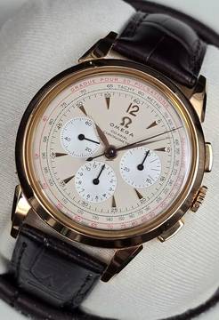  Omega Museum Collection 516.53.39.50.02.001 Racend Timer Limited Edition 1949 Like New Box Only 