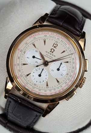  Omega Museum Collection 516.53.39.50.02.001 Racend Timer Limited Edition 1949 Like New Box Only 