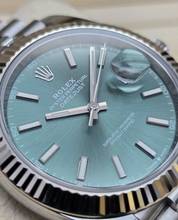 Thumbnail von Rolex Datejust 41 41mm 126334-0028 - Mint Green Jubilee Unworn/New Condition Full Set 12-2025