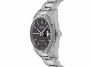 Thumbnail von Rolex Datejust 36 Roulette Ref.116234 2015 Full Set sehr gut Vintage Datejust Roulette Stahl 18kt Weißgold