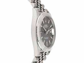 Thumbnail von Rolex Datejust 41 Rhodium Ref.126334 2021 Full Set wie Neu Datejust Rhodium Stahl 18kt Weißgold