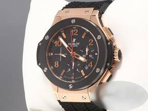 Thumbnail von Hublot Big Bang 44 mm Chronograph 301.pb.131.rx Rosegold 750 Keramik Herren 18kt Rose Gold Black Dial