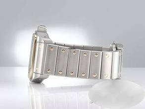 Thumbnail von Cartier Santos 100 Xl Edelstahl Gelbgold 750 W200728g 2009 Automatik Stahl Gold Steel 18kt Yellow Gold