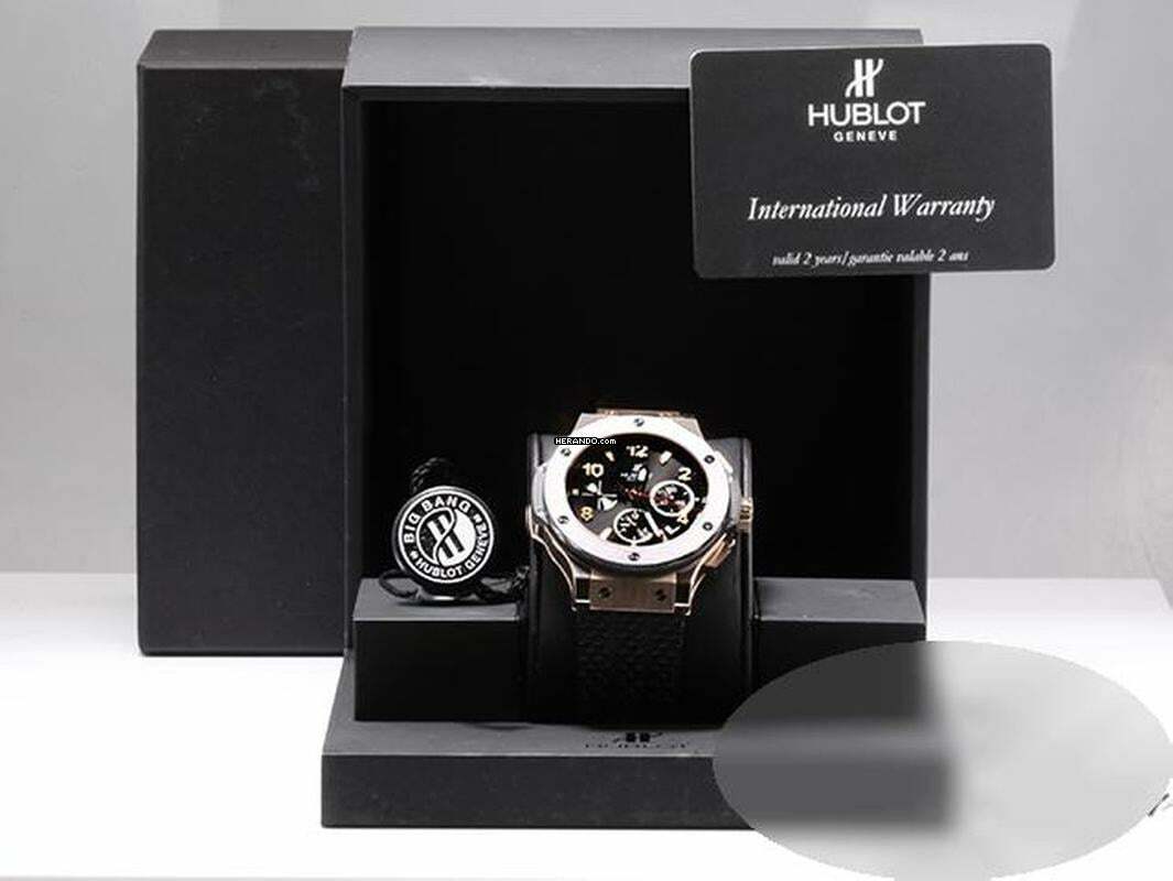 Thumbnail von Hublot Big Bang Rosegold 750 Tantal 301.pt.130.rx 2006 Limited Edition Chronograph Automatik 18kt Rose Gold Black Dial