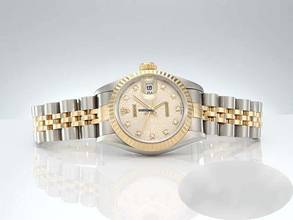 Thumbnail von Rolex Lady-Datejust Stahl Gelbgold 750 1996 Diamanten Automatik Stainless Steel 18kt Yellow Gold Jubilé-band Chronometer Oyster