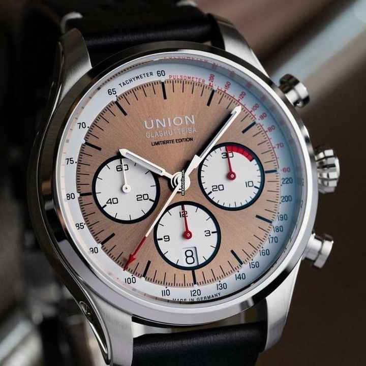 Union Glashütte Belisar Chronograph Limited Edition Silvretta Classic 2024 NEW FULL SET 