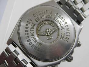 Thumbnail von Breitling Blackbird Chronomat Blackbird Serie Speziale original Pilotband mattiert wie Neu