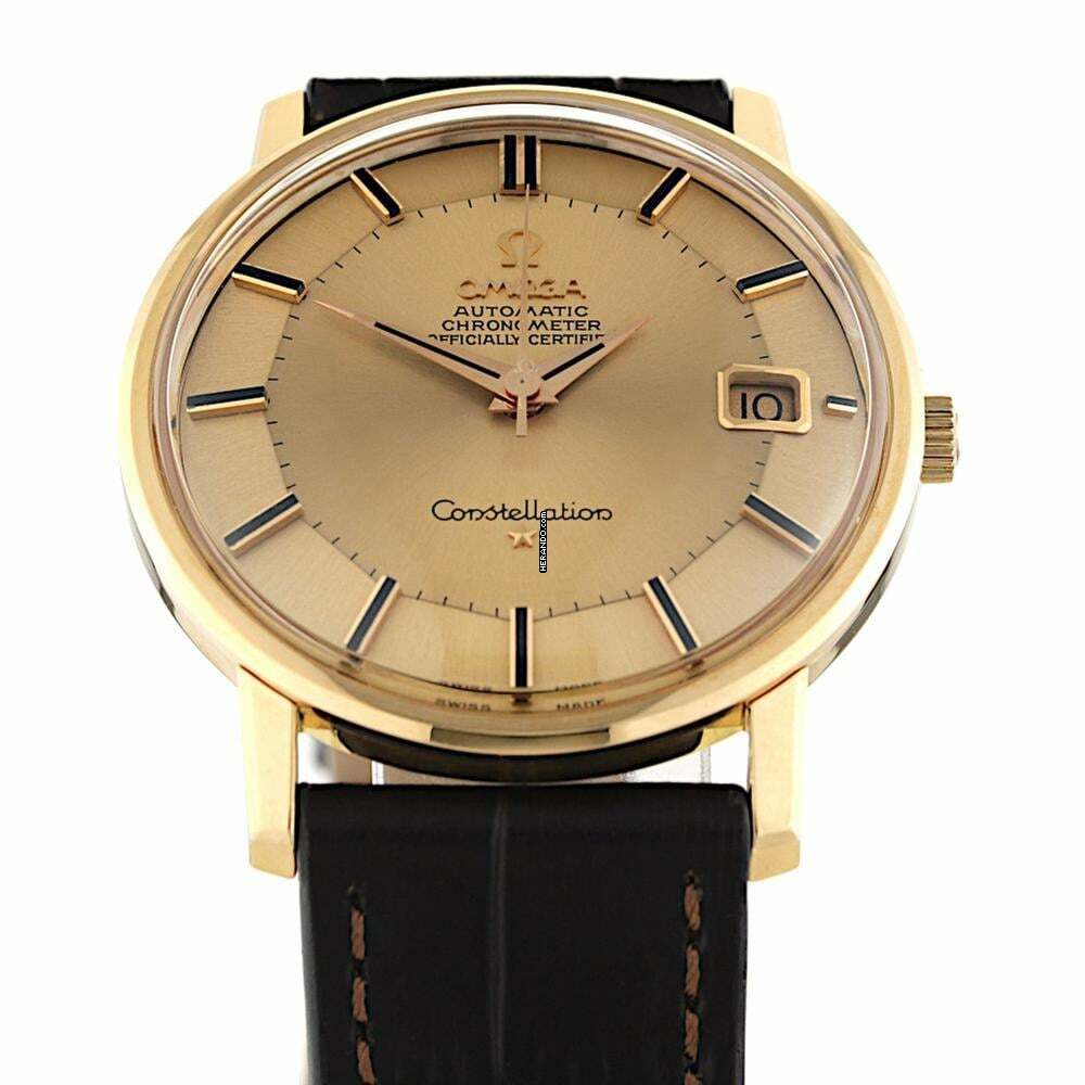 Omega Constellation Pie Pan Pinkgold rare