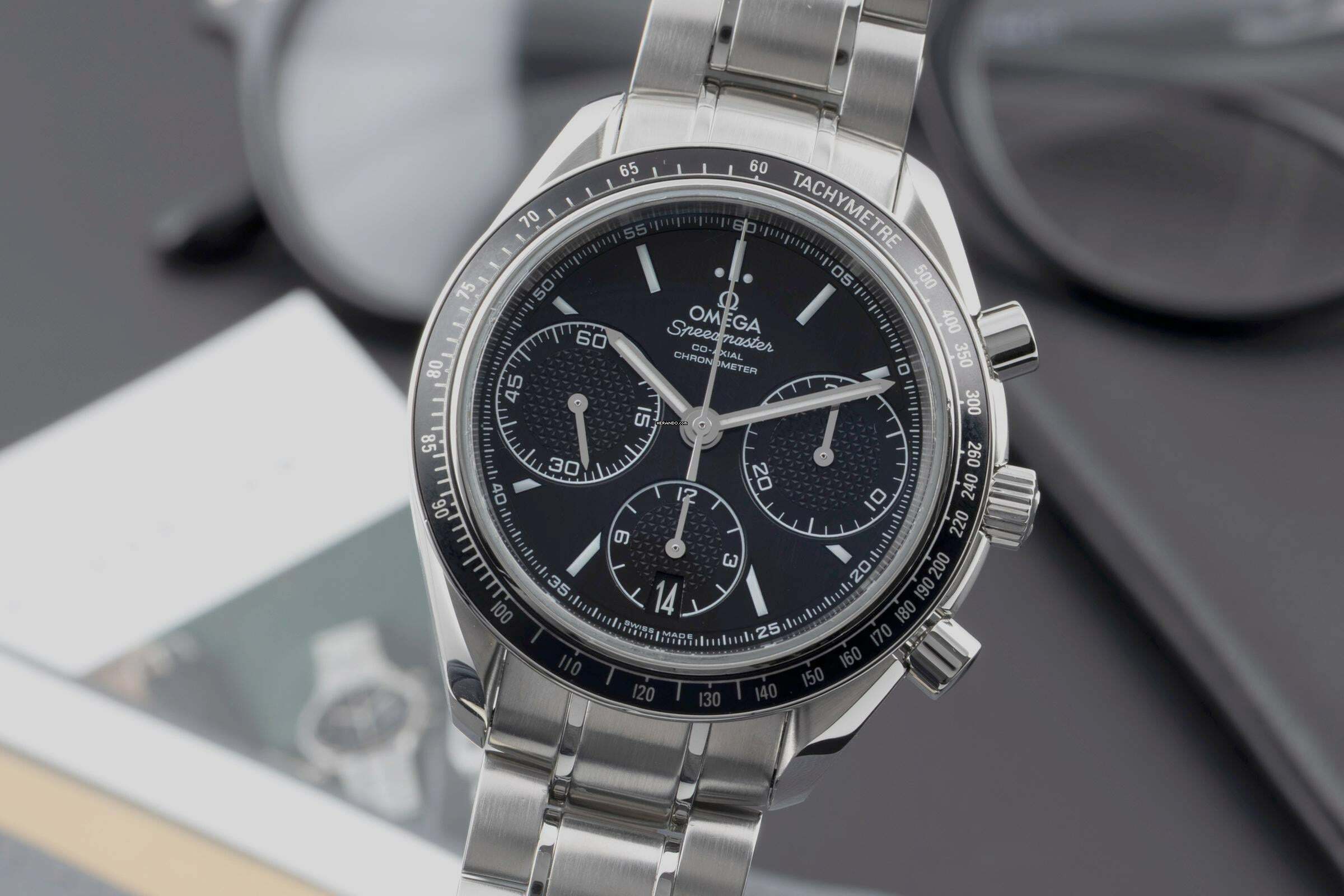  Omega Speedmaster Racing Chronograph Automatik Ref. 326.30.40.50.01.001 Papiere 