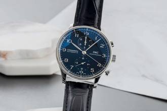 Thumbnail von IWC Portugieser Chronograph Stahl Automatik Herrenuhr Ref. IW371447