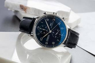 Thumbnail von IWC Portugieser Chronograph Stahl Automatik Herrenuhr Ref. IW371447