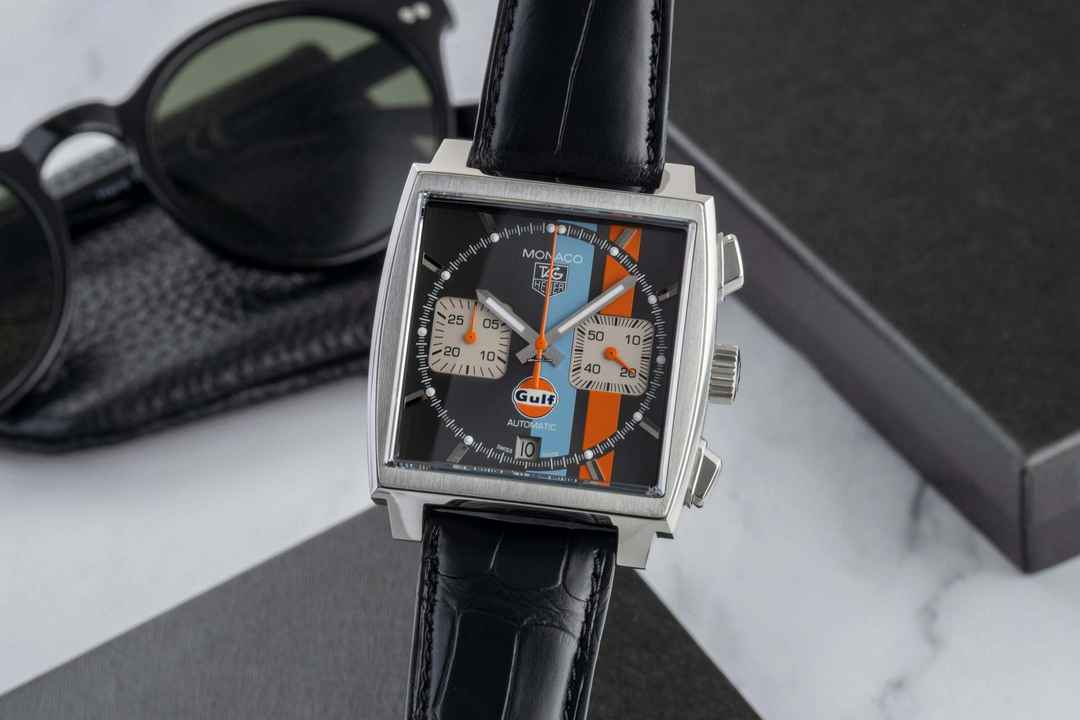 TAG Heuer Monaco Calibre 12 Gulf Edition Ref. CAW2113.FC6250 Limited 