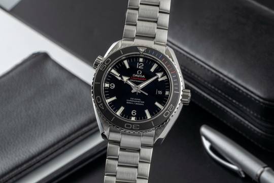  Omega Seamaster Planet Ocean Olympic Games Sochi 2014 522.30.46.21.01.001 B&P 
