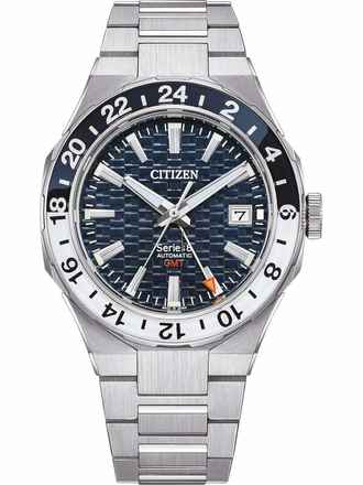  Citizen NB6034-58L Herrenuhr Series 8 GMT Automatik 41mm 10ATM 