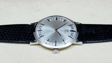 Thumbnail von Omega RARE COCKTAIL WATCH IN WHITE GOLD WITH SPECIAL DIAMOND DIAL D6672