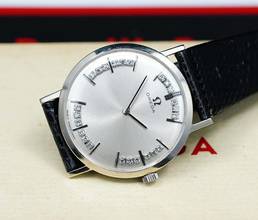 Thumbnail von Omega RARE COCKTAIL WATCH IN WHITE GOLD WITH SPECIAL DIAMOND DIAL D6672