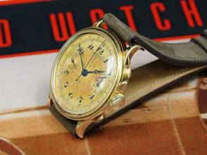 Thumbnail von Eberhard & Co. Extra-Fort STUNNING PINK GOLD PRE EXTRA-FORT BREGUET DIAL RARE VINTAGE