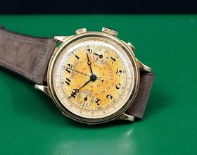 Thumbnail von Eberhard & Co. Extra-Fort STUNNING PINK GOLD PRE EXTRA-FORT BREGUET DIAL RARE VINTAGE