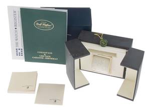 Thumbnail von Erhard Junghans Tempus Ref.028/4721.00 2020 Full Set sehr gut Vintage Tempus Leder Faltschließe