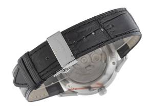 Thumbnail von Erhard Junghans Tempus Ref.028/4721.00 2020 Full Set sehr gut Vintage Tempus Leder Faltschließe