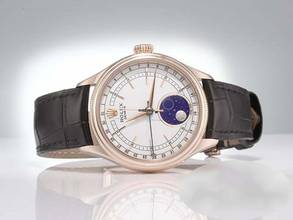 Thumbnail von Rolex Cellini Moonphase 50535 2022 Rosegold 750 Automatik Mondphase 18kt Rose Gold White Dial
