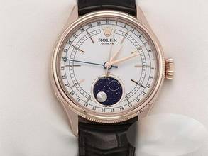 Thumbnail von Rolex Cellini Moonphase 50535 2022 Rosegold 750 Automatik Mondphase 18kt Rose Gold White Dial
