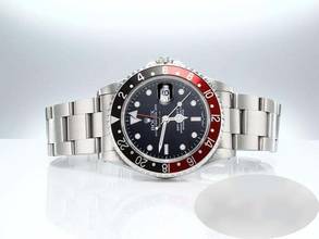Thumbnail von Rolex GMT-Master II Stahl 16710 Coke 2000 Automatik Edelstahl Stainless Steel Oyster-band Chronometer Black Dial