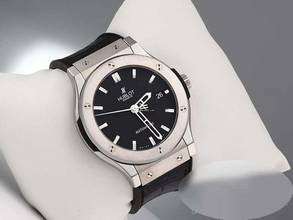 Thumbnail von Hublot Classic Fusion Black 45mm 511.nx.1170.lr Titan Automatik Titanium Black Dial