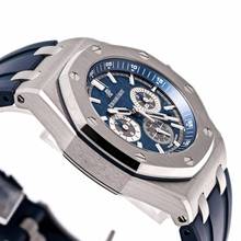 Thumbnail von Audemars Piguet Royal Oak Offshore Chronograph Blue 42 – 26480TI.OO.A027CA.01 – like NEW – 2021 Full Set