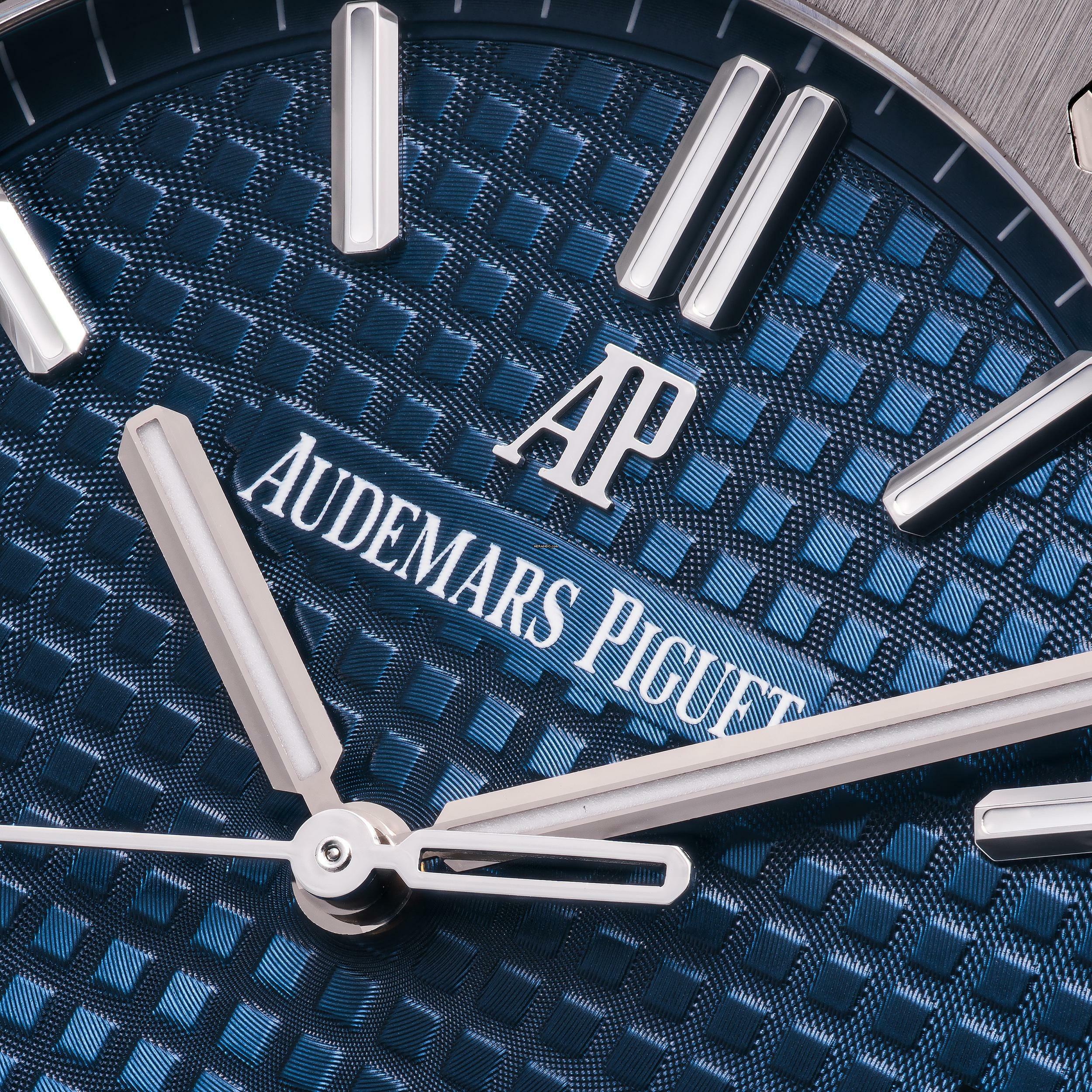 Thumbnail von Audemars Piguet Royal Oak Steel 41 Blue – 15500ST.OO.1220ST.01 – NEW – 09/2022 Full Set