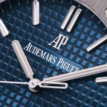 Thumbnail von Audemars Piguet Royal Oak Steel 41 Blue – 15500ST.OO.1220ST.01 – NEW – 09/2022 Full Set