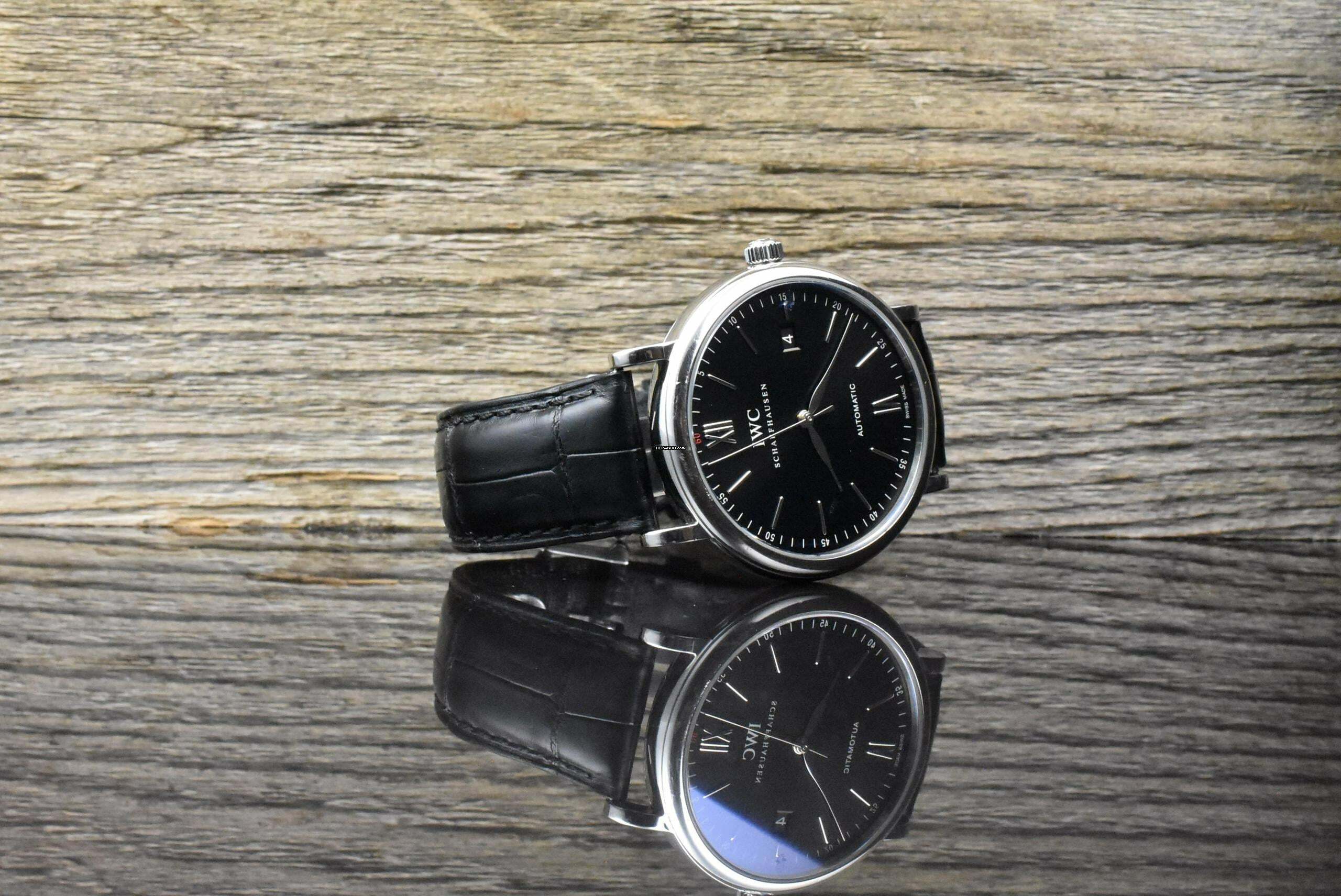  IWC Portofino Automatic 40MM Black Dial unpoliert 2018 