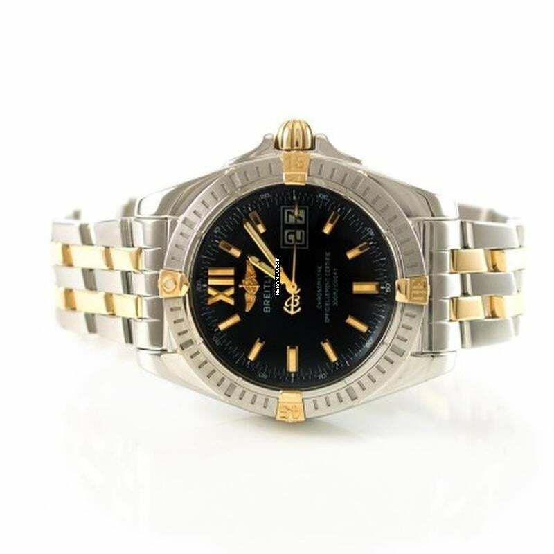 Thumbnail von Breitling Galactic Edelstahl/Gold Big Date Automatik Ref. B49350