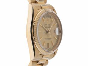 Thumbnail von Rolex Day-Date 36 Ref.18038 1979 Full Set sehr gut Vintage Day-Date open 6/9 18kt Gelbgold 125g