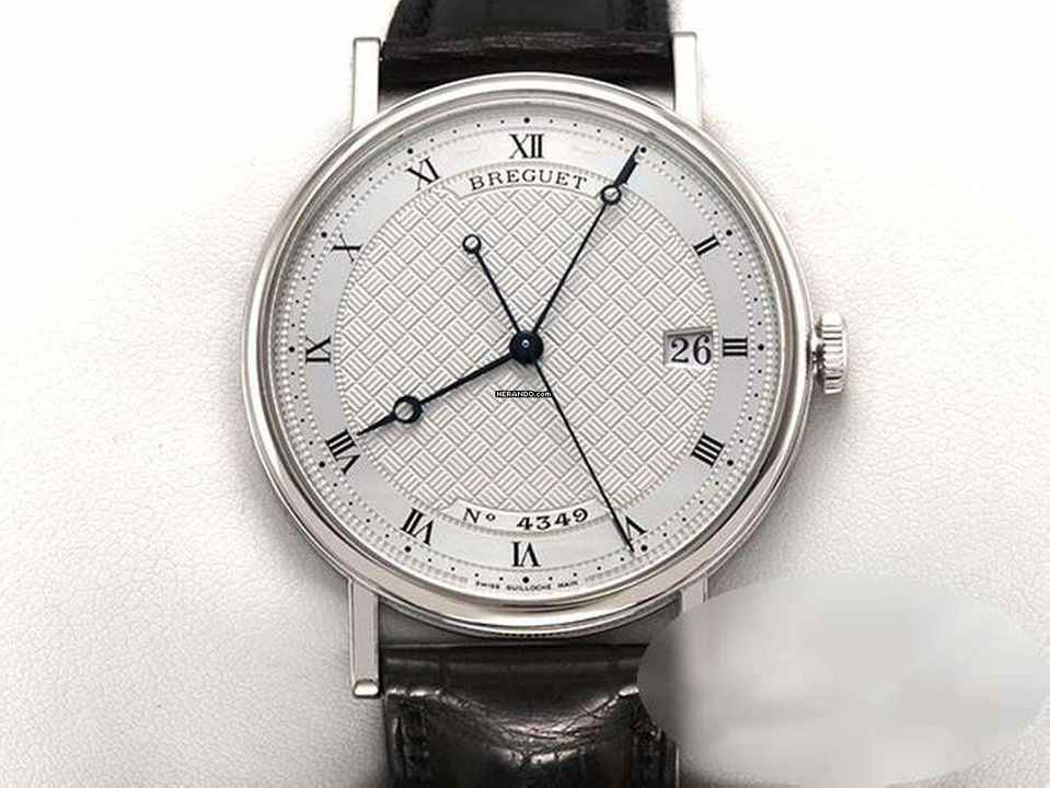  Breguet Classique 5177 38mm Weissgold 750 Automatik Gold Herren 18kt White Gold 