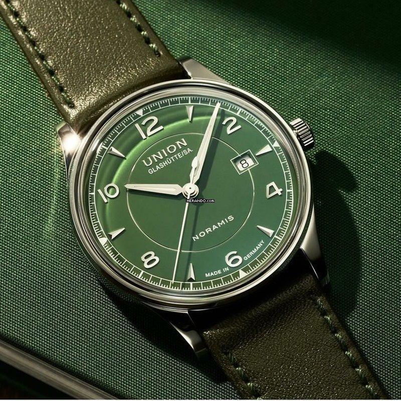  Union Glashütte Noramis Datum NEW FULL SET 