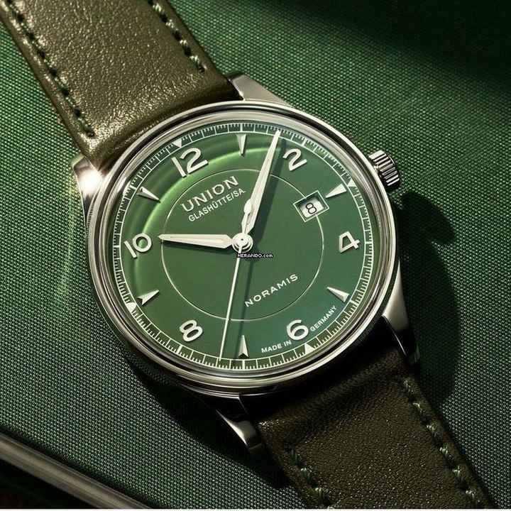  Union Glashütte Noramis Datum NEW FULL SET 